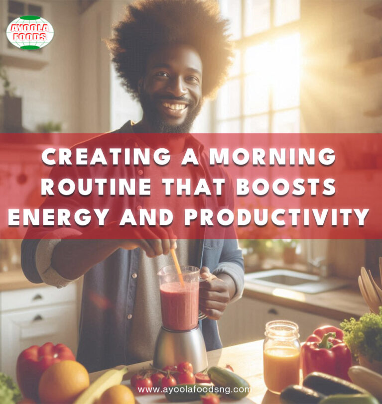 Creating a Morning Routine That Boosts Energy and Productivity